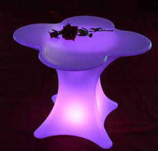 Table  LED lumineux