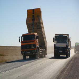 Travaux routiers sur la wilaya de Tebessa