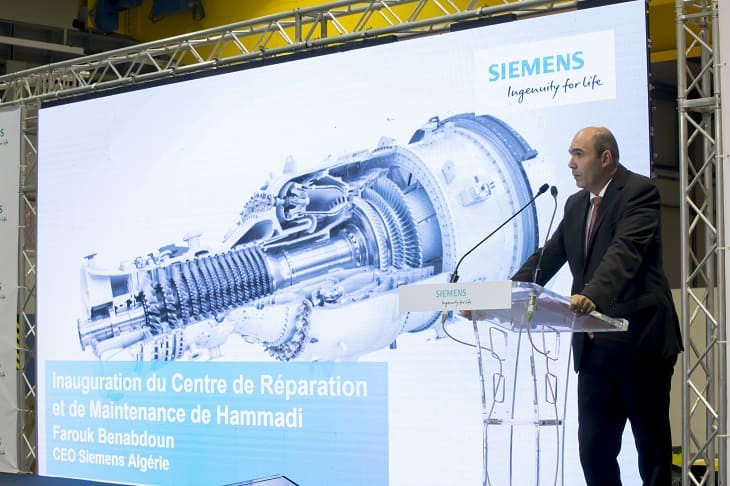 Boumerds : Siemens installe son premier centre de maintenance de turbines au Maghreb